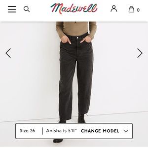 Madewell Black Pants